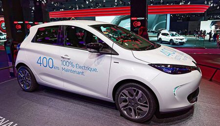 La campagne de com’ est lancée ! renault zoe electrique